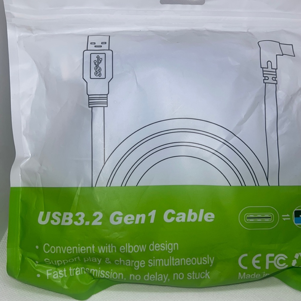 USB 3.2 Gen 1 Cable Oculus Quest Link/Camera Connecting Computer to Shoot 16FT